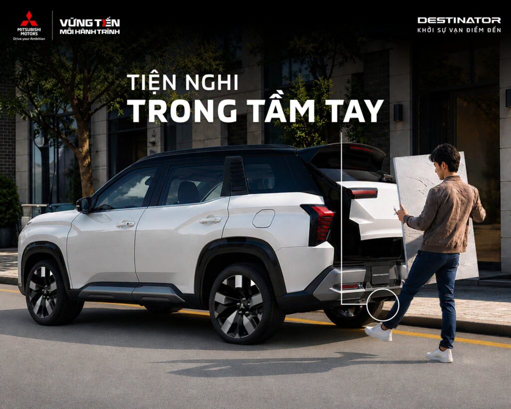 MỞ CỐP RẢNH TAY – TIỆN NGHI TRONG TẦM TAY